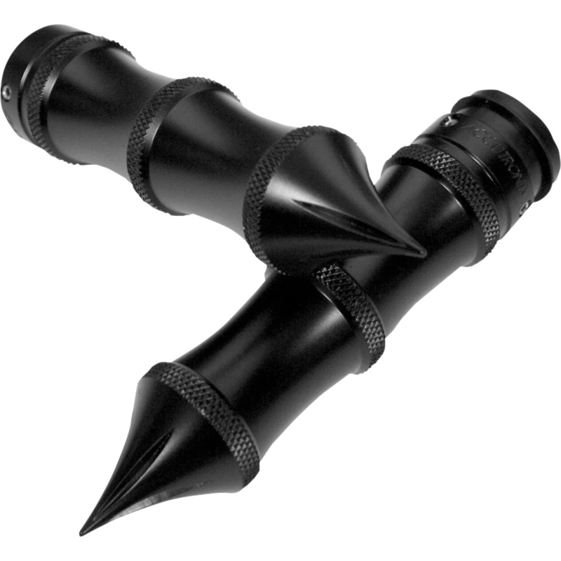 Accutronix Grips – Tribal – TBW – Black GR101-LB