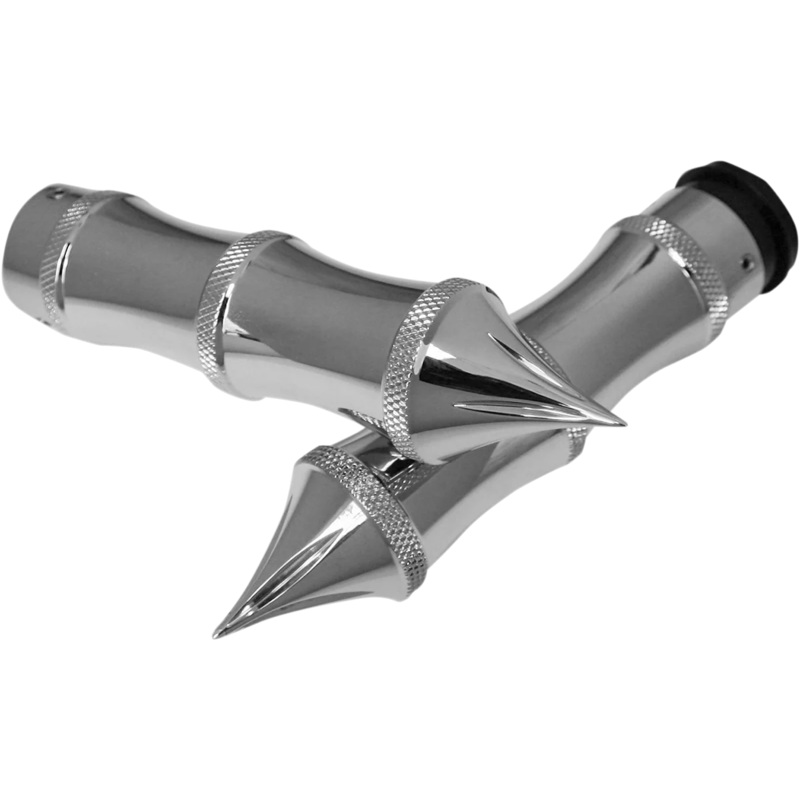 Accutronix Grips – Tribal – TBW – Chrome GR101-LC