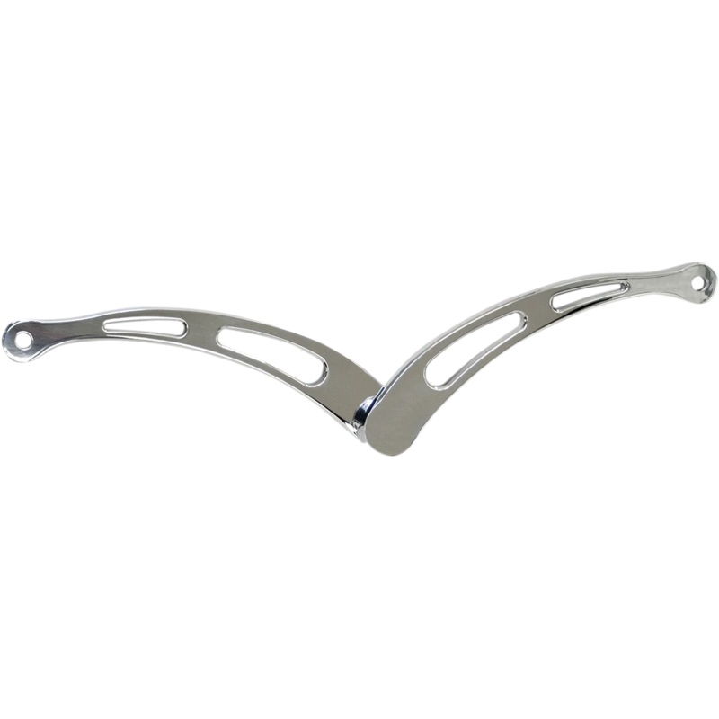 Accutronix Heel/Toe Shifter – Slotted – Chrome FLHT-SC