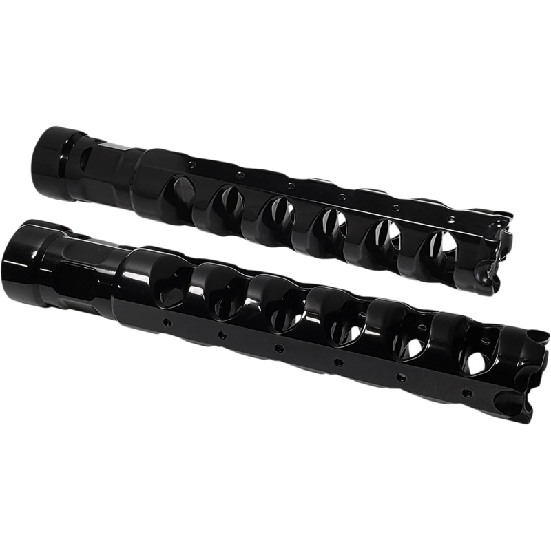 Accutronix Muzzle Break Footpegs – Rigid Mount – Black PF121-AKB