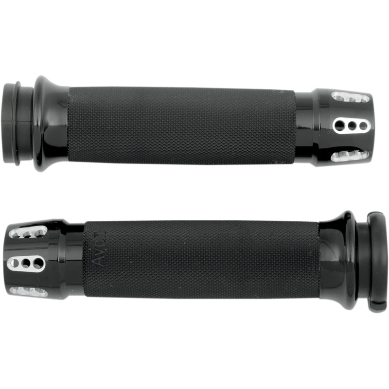 Avon Grips Grips – Gatlin – Custom – TBW – Black CC-86-AN-FL-GAT