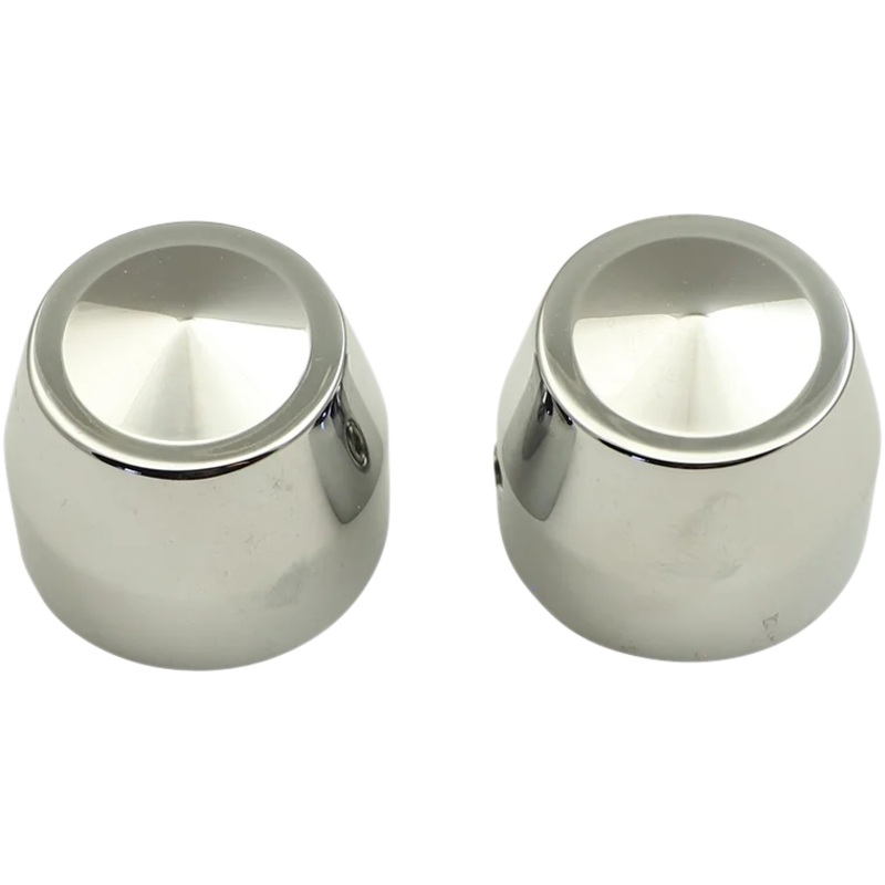 Accutronix Axle Caps – Elite – Chrome – 25 mm TAC102-EC