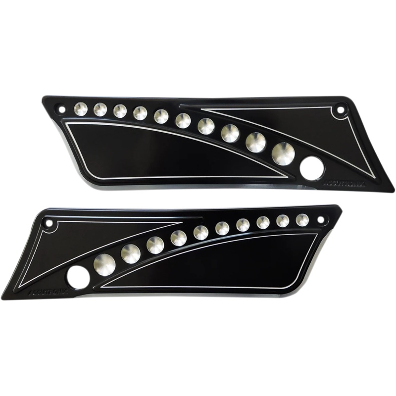 Accutronix Latch Cover ’93-’13 – Drilled Black – FL BLC9313-DN