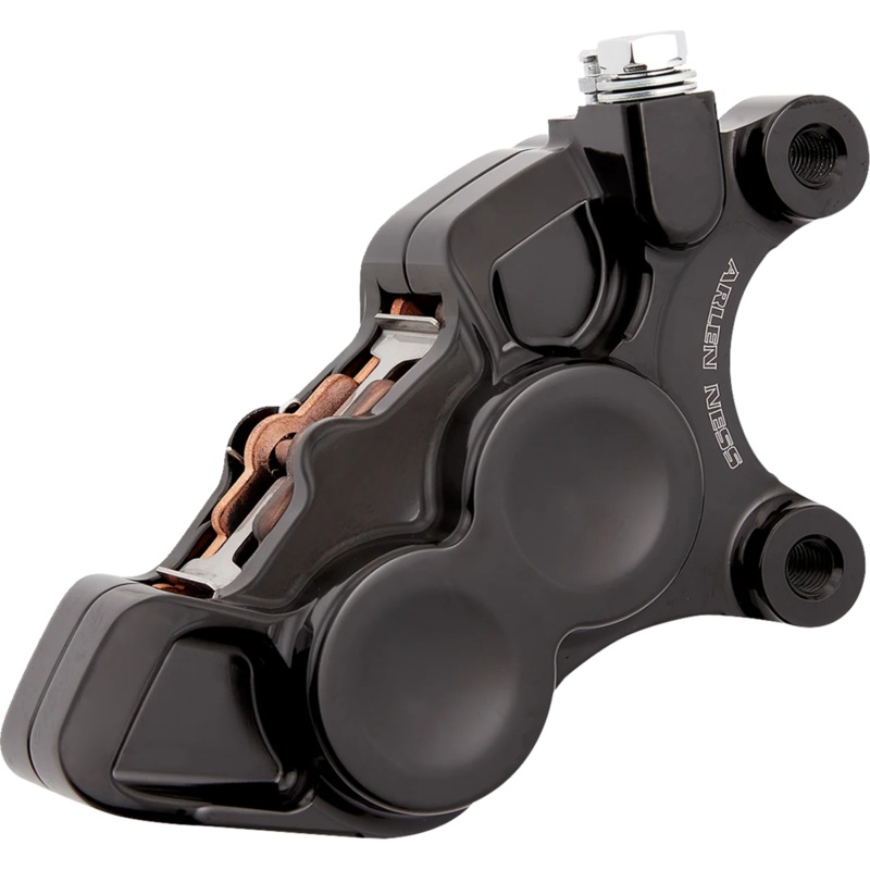 Arlen Ness 4-Piston Caliper – Front Right – 11.8″ – Black 02-223