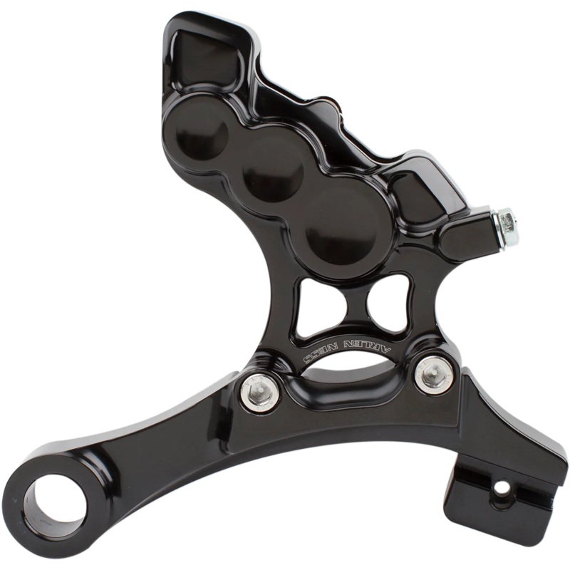 Arlen Ness 4-Piston Caliper – Rear – 11.8″ – Black 02-325