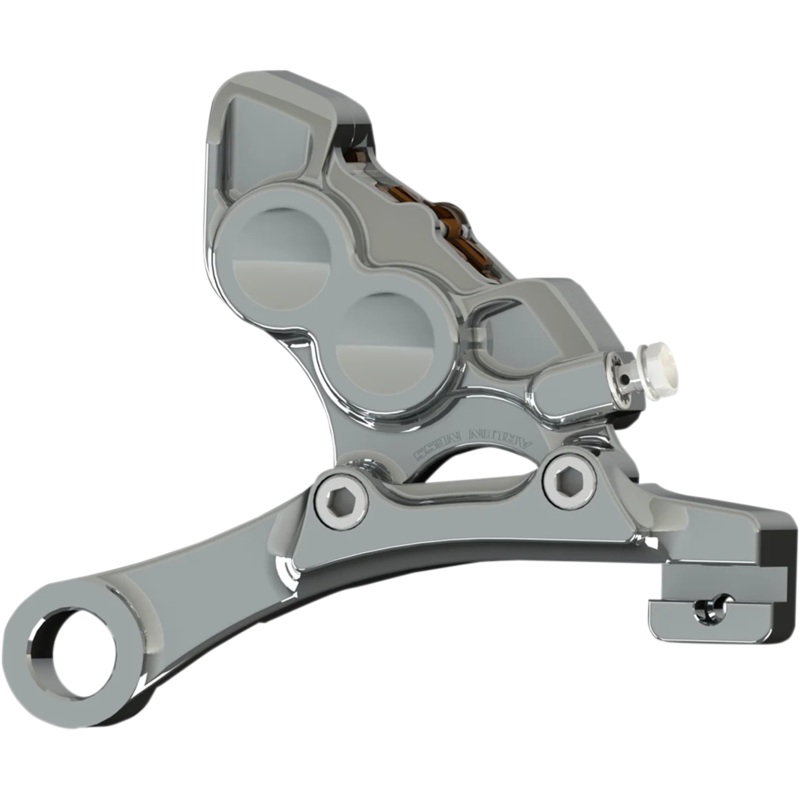 Arlen Ness 4-Piston Caliper – Rear – 11.8″ – Chrome 02-304