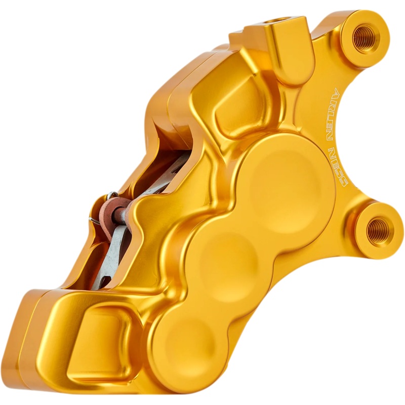 Arlen Ness 6-Piston Caliper – 11.8″ – Gold 02-228