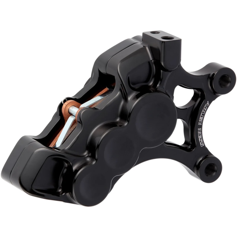 Arlen Ness 6-Piston Caliper – Front Right – Black – 14″ 02-213