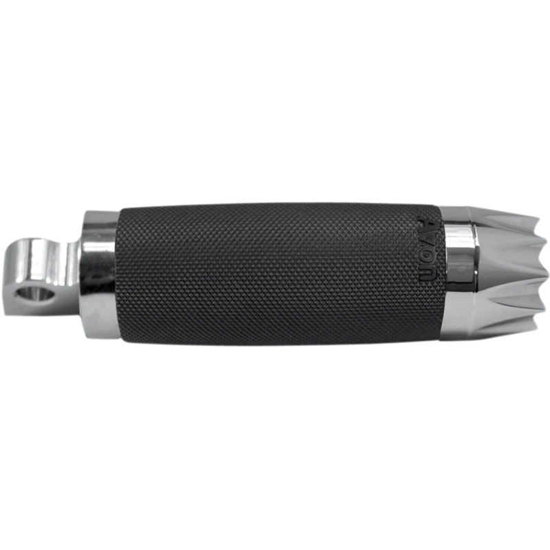 Avon Grips Footpegs – Excalibur Custom – Chrome FP-CC-85-CH-EX