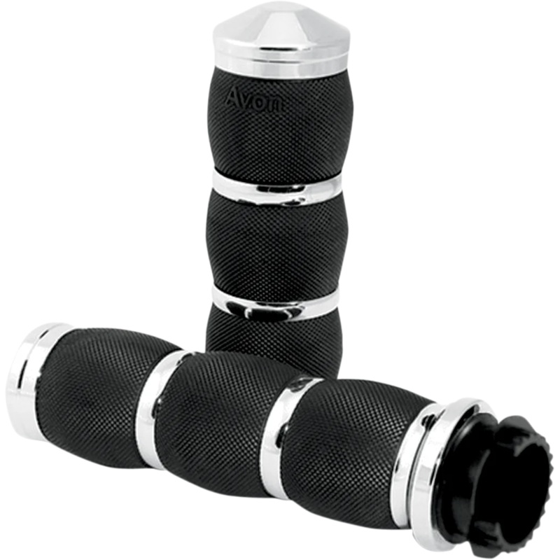 Avon Grips Grips – Air Cushion – 7/8″ – Chrome SB-AIR-90-CH