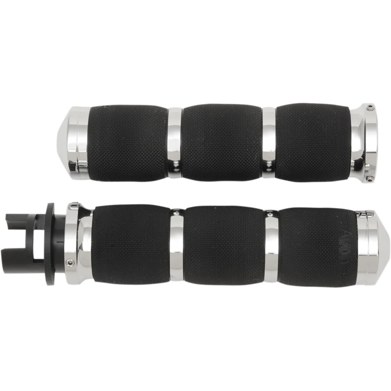 Avon Grips Grips – Air Cushion – Indian – Chrome MT-IN-AIR-90-CH