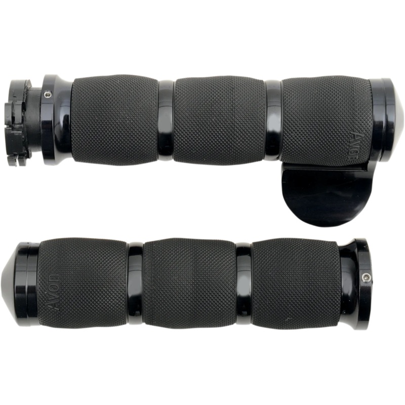 Avon Grips Grips – Air Cushion – Touring – Throttle Boss – Anodized MT-AIR-90-AN-B