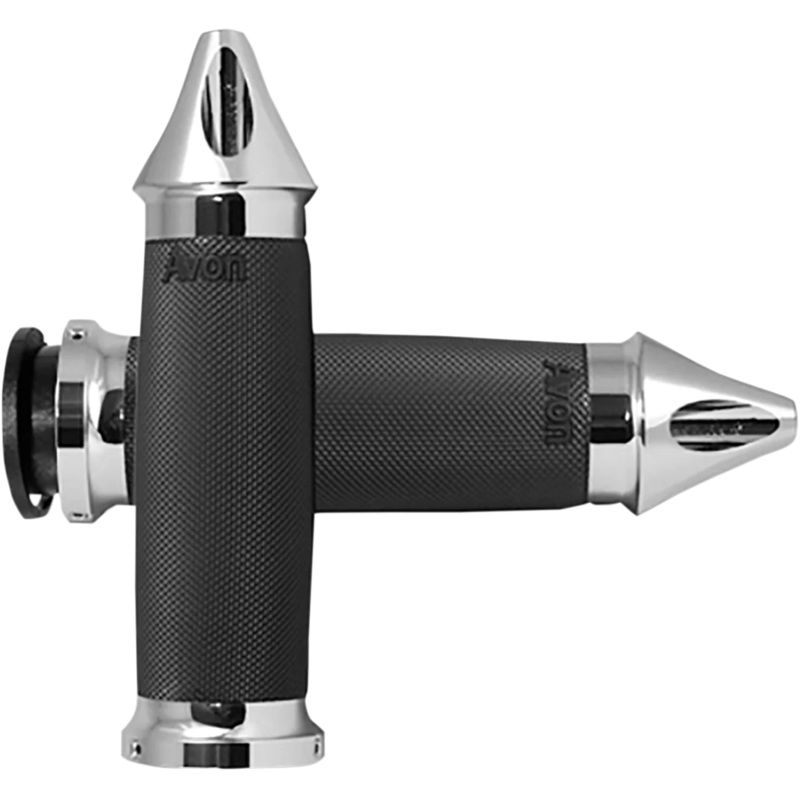 Avon Grips Grips – Custom Contour – Spike – Indian – Chrome IN-TO-CC-85-CSP