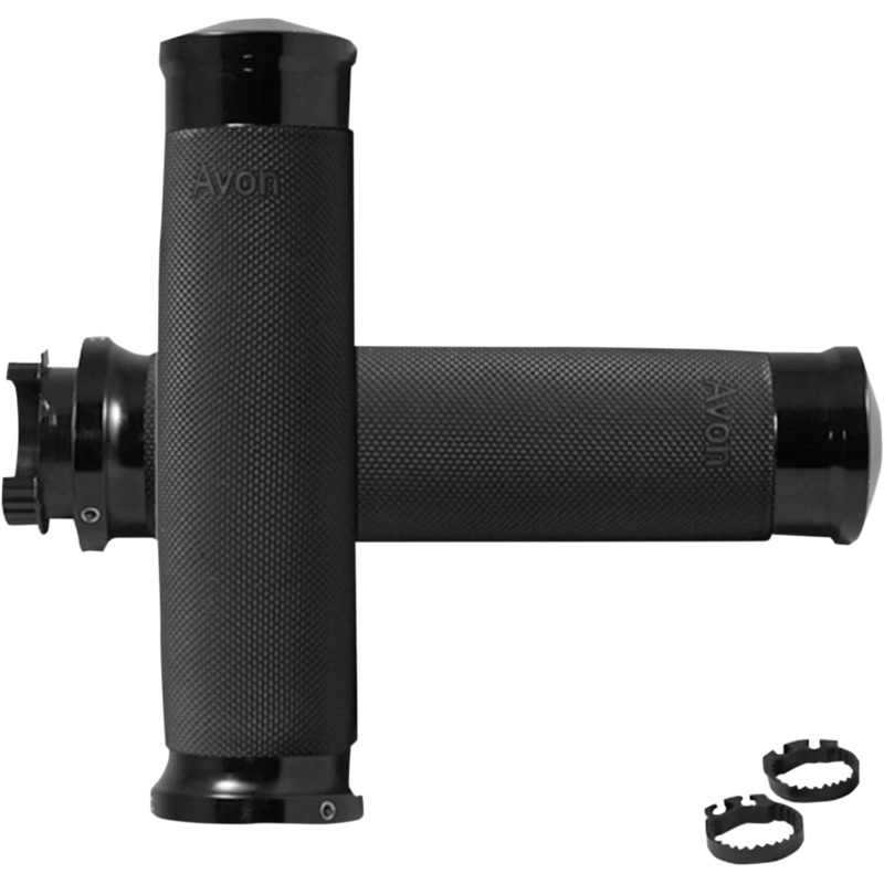 Avon Grips Grips – Custom Contour – Touring – Black MT-CC-86-ANO