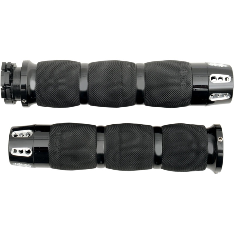 Avon Grips Grips – Gatlin – Air Cushioned – Black MT-AIR-90-AN-GA