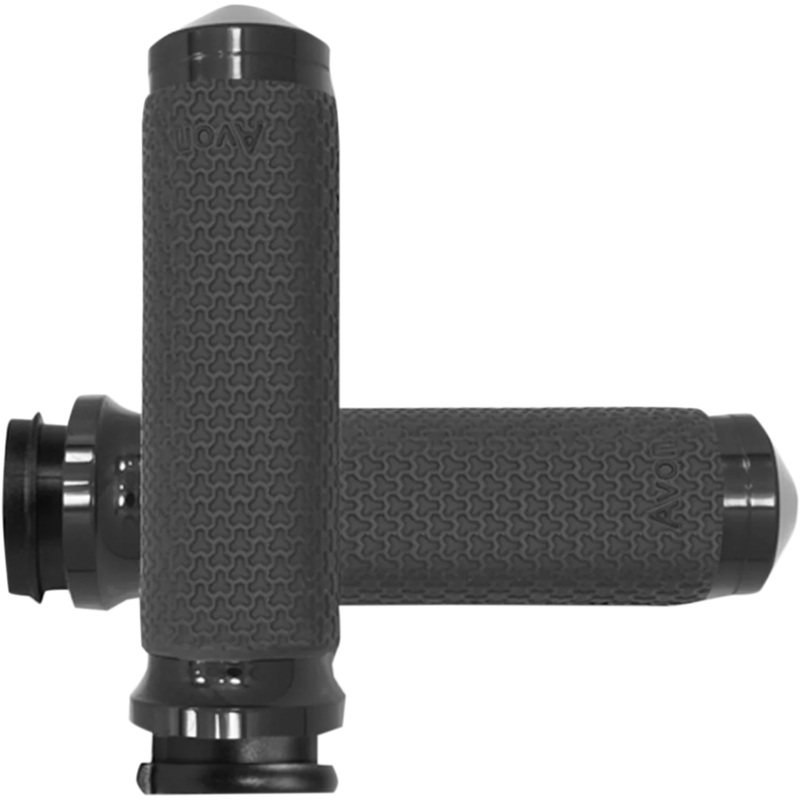 Avon Grips Grips – Memory Foam – Small – TBW – Black MF-63-ANO-FLY