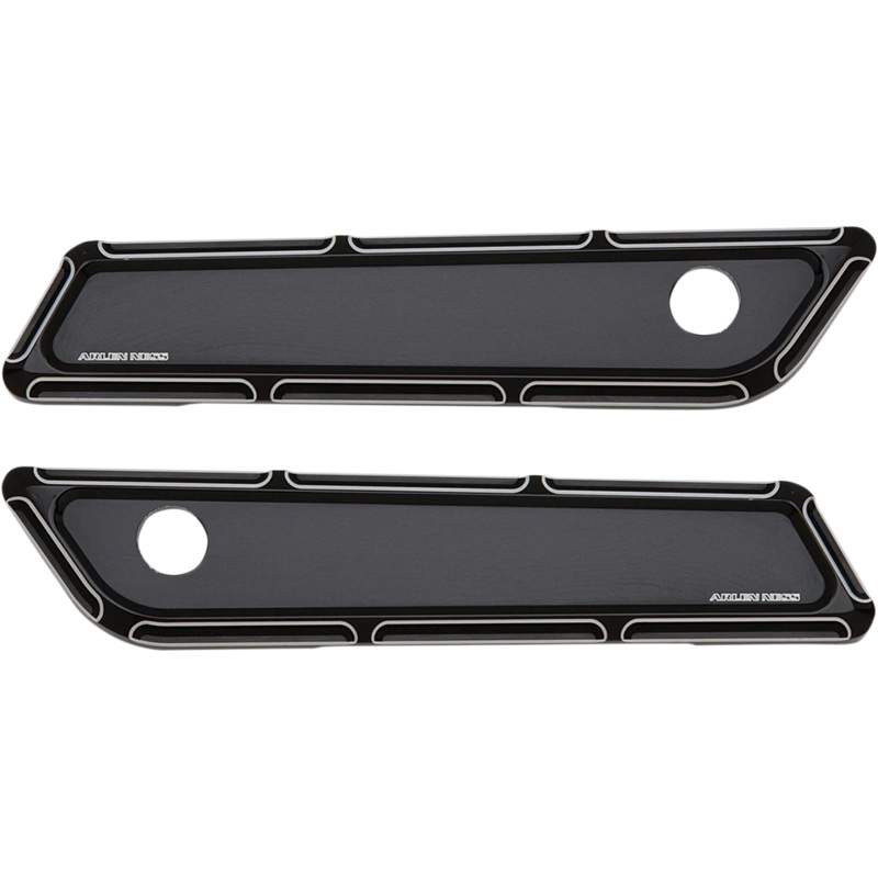 Arlen Ness Beveled Latch Cover – Black 03-585