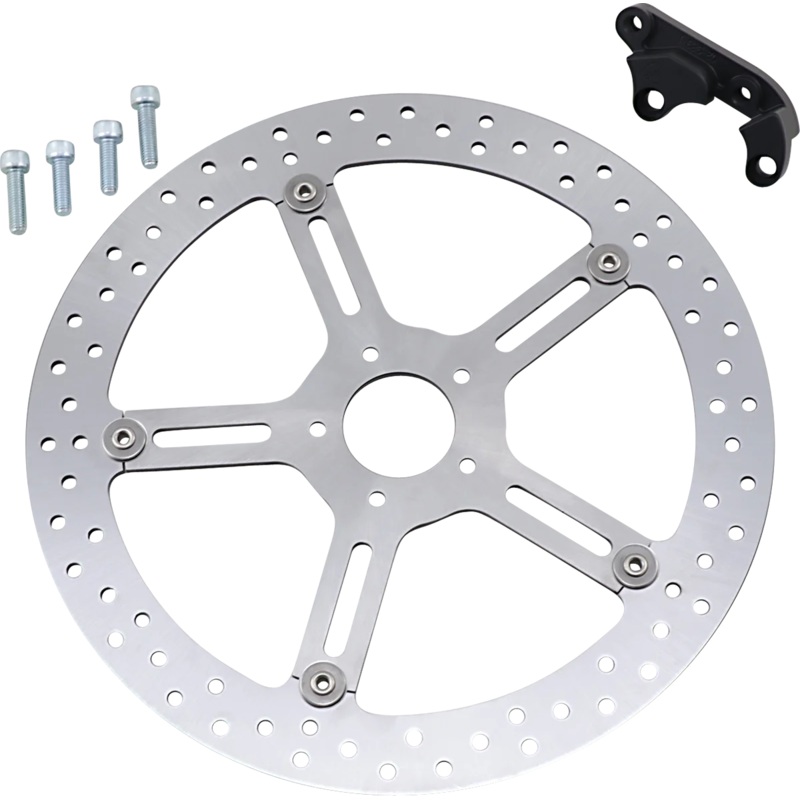 Arlen Ness Big Brake Rotor – 15″ – Front Left – Softail 02-983