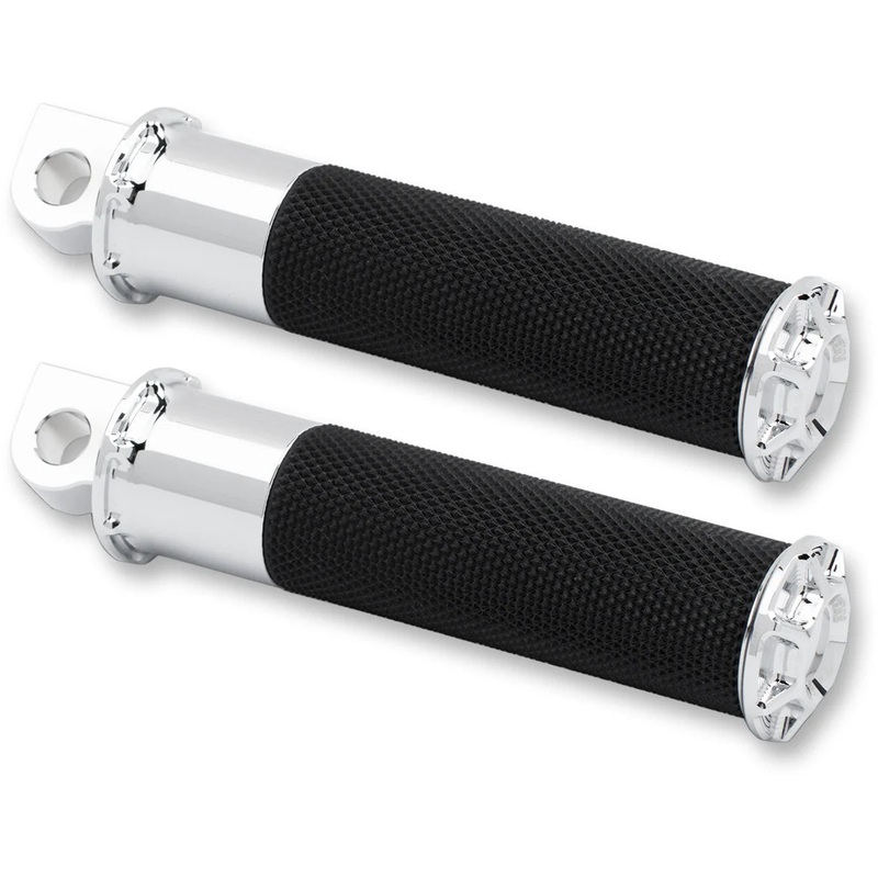 Arlen Ness Footpegs – Beveled – Chrome 07-928