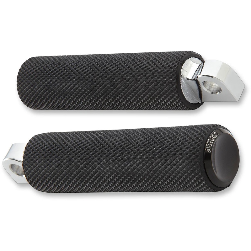 Arlen Ness Footpegs – Knurled – Black 07-925