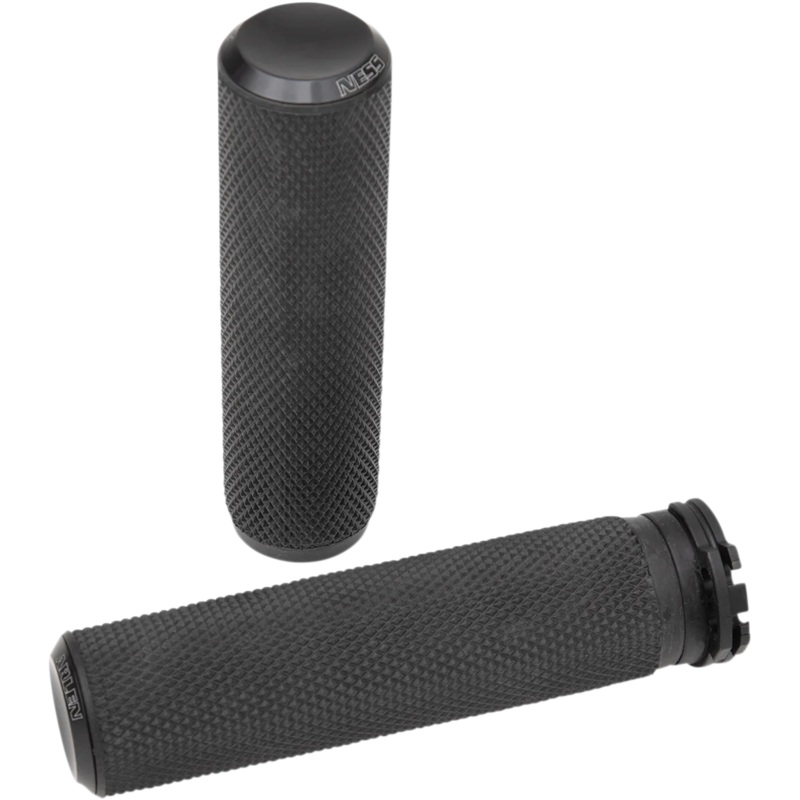 Arlen Ness Grips – Knurled – Cable – Black 07-325