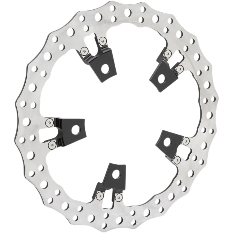 Arlen Ness Jagged Right Brake Rotor – Touring – 14″ 02-951