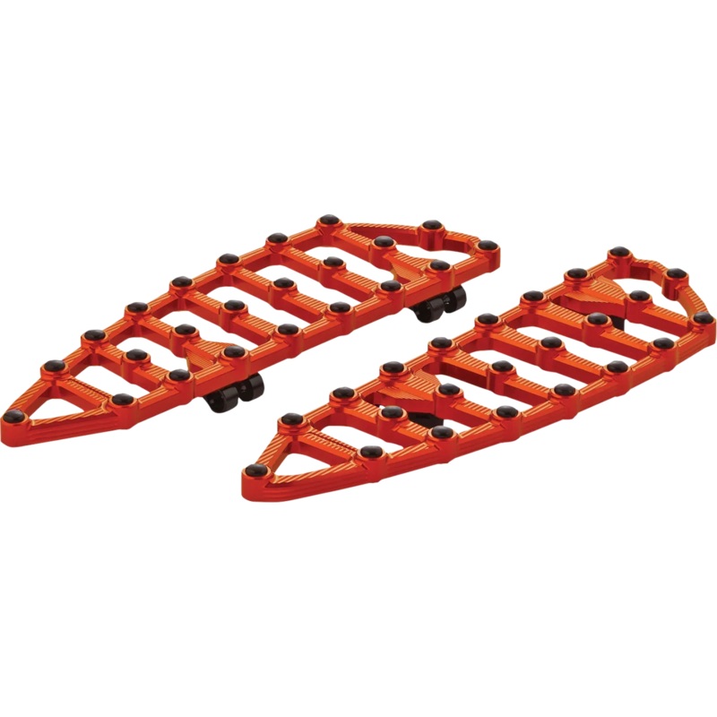 Arlen Ness MX Driver Floorboards – Orange 06-872