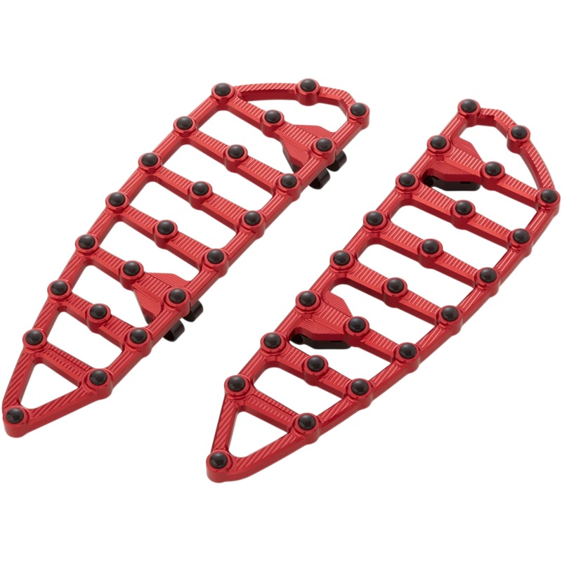 Arlen Ness MX Driver Floorboards – Red 06-893