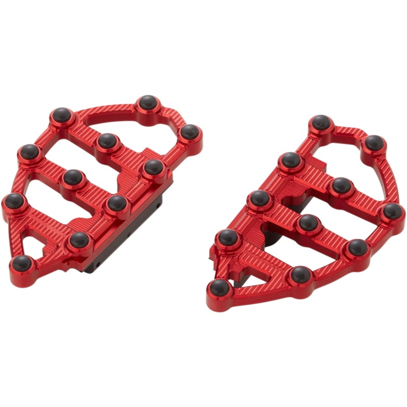 Arlen Ness MX Passenger Floorboards – Red 06-898