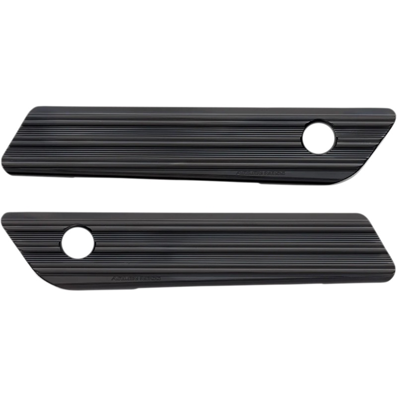 Arlen Ness Saddlebag Latch Covers – Black 03-603