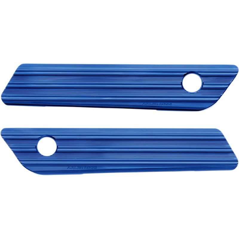 Arlen Ness Saddlebag Latch Covers – Blue 03-604