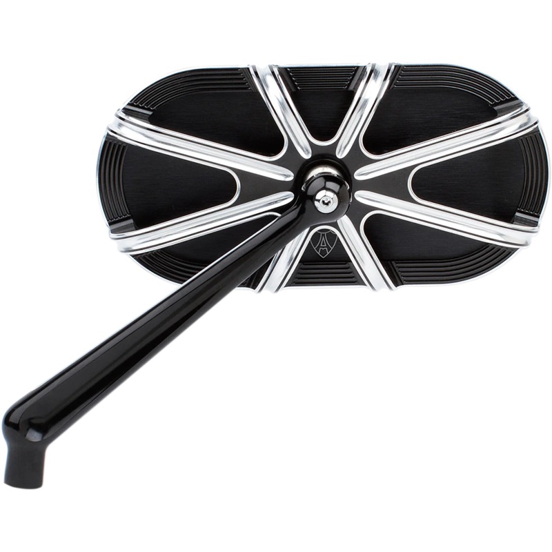 Arlen Ness 10 Gauge Mirror – Black – Left 13-160