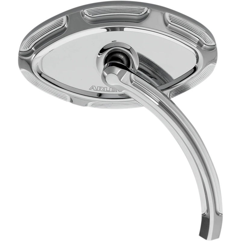 Arlen Ness Cats Eye Forged Billet Mirror – Chrome – Right 13-133