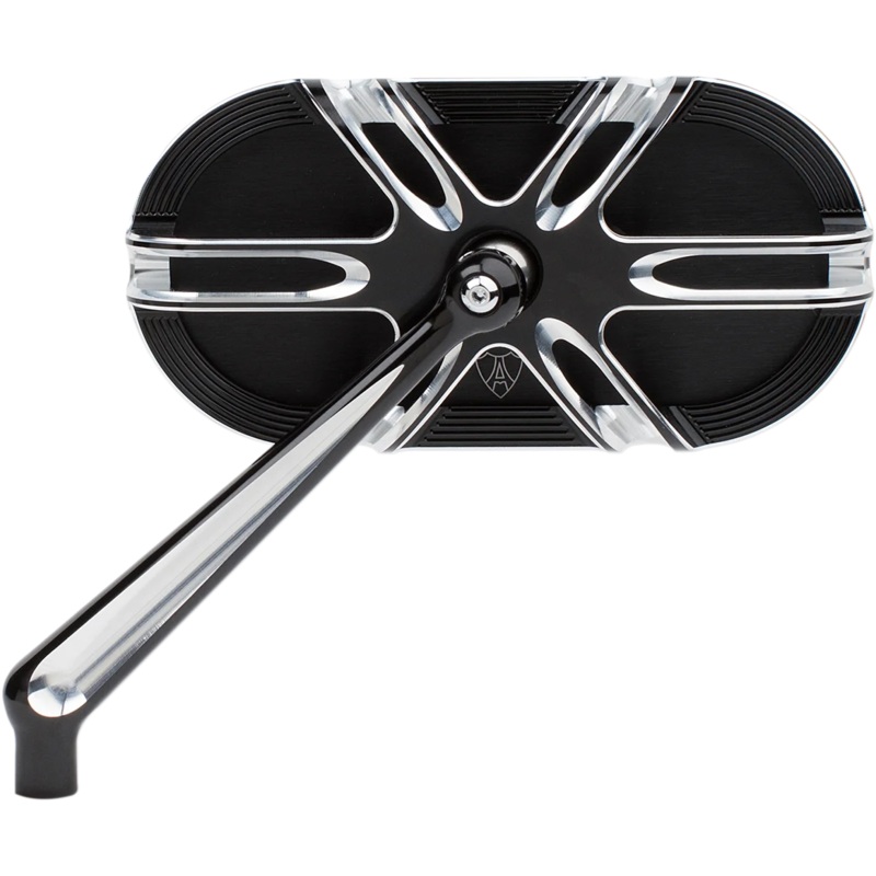 Arlen Ness Deep Cut Mirror – Black – Left 13-164