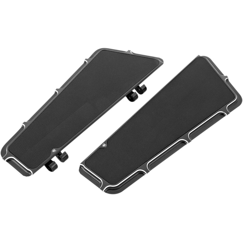 Arlen Ness Driver Floorboards – Black – Beveled 15-410