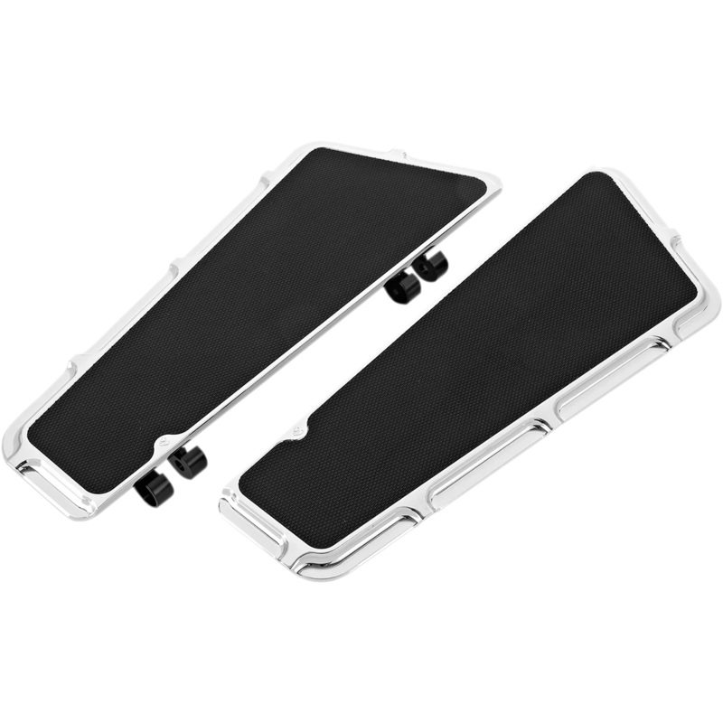 Arlen Ness Driver Floorboards – Chrome – Beveled 15-409