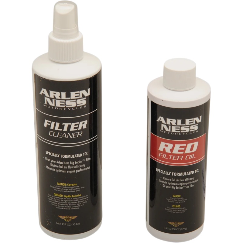 Arlen Ness Filter Recharge Kit – Red 18-076