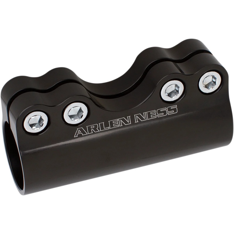 Arlen Ness Handlebar Clamp – Modular – Black 08-050