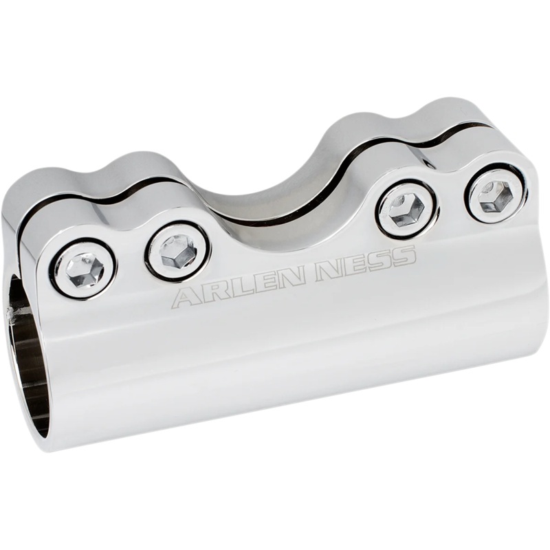 Arlen Ness Handlebar Clamp – Modular – Chrome 08-051