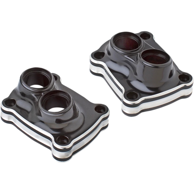 Arlen Ness Lifter Block Covers – 10 Gauge – Black 12-583