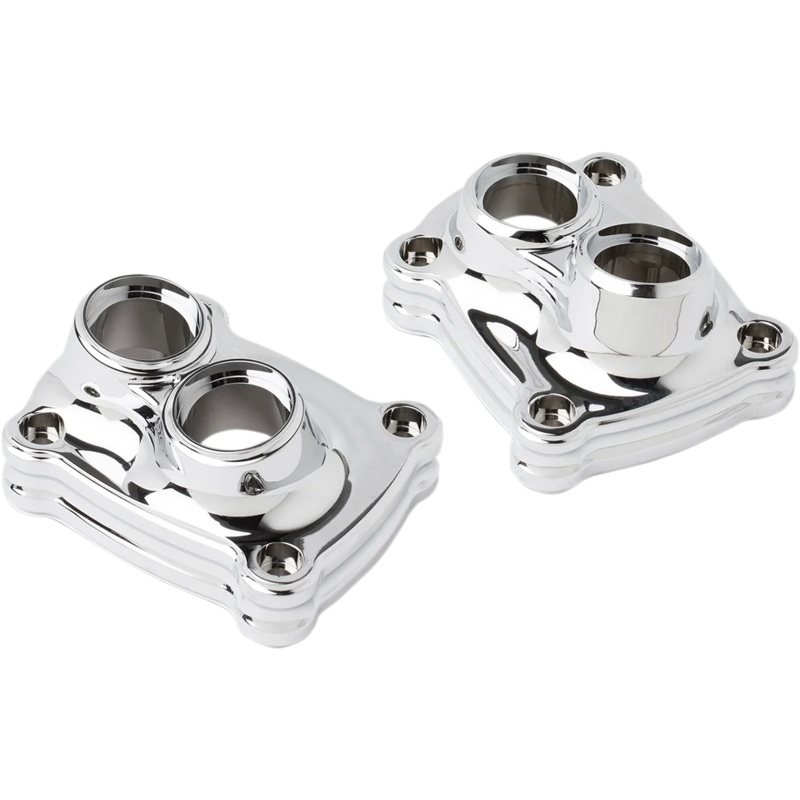 Arlen Ness Lifter Block Covers – 10 Gauge – Chrome 12-582