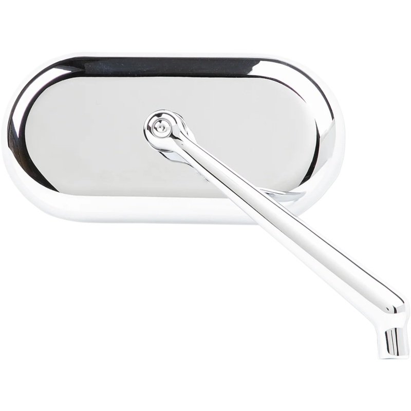 Arlen Ness Mirror – Side View – Oval – Chrome – Right 13-173