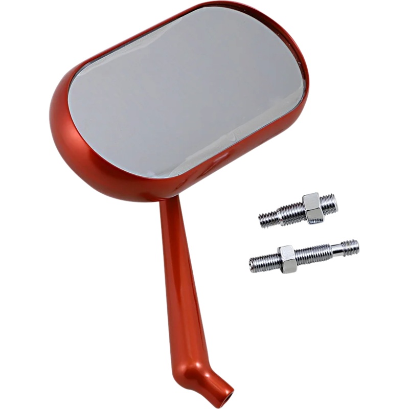 Arlen Ness Mirror – Side View – Oval – Orange – Right 13-187