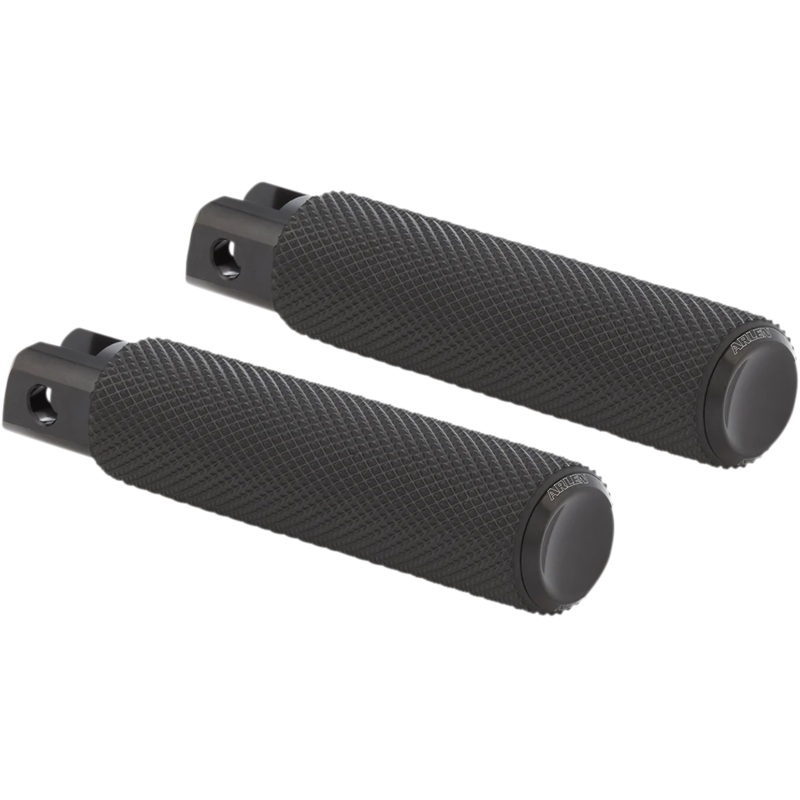 Arlen Ness Passenger Knurled Footpegs – Black – FX/FL ’18-’23 07-942