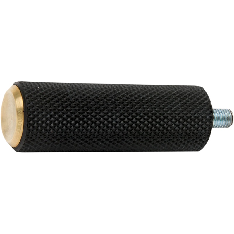 Arlen Ness Shift Peg – Knurled – Brass 07-933