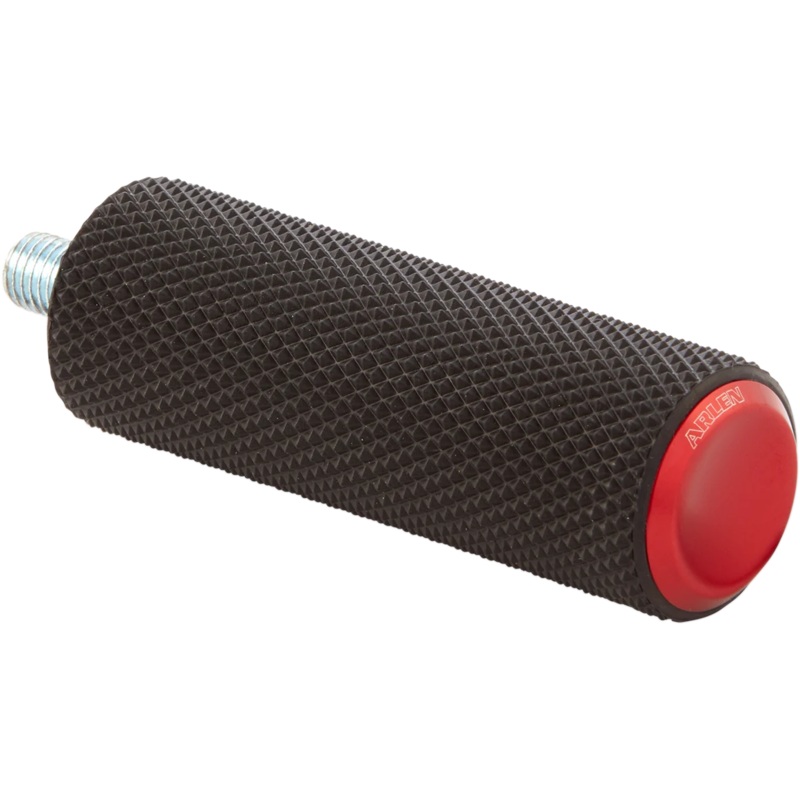 Arlen Ness Shift Peg – Knurled – Red 07-948