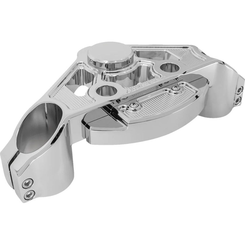 Arlen Ness Triple Tree – Chrome – + 2″ 130-008