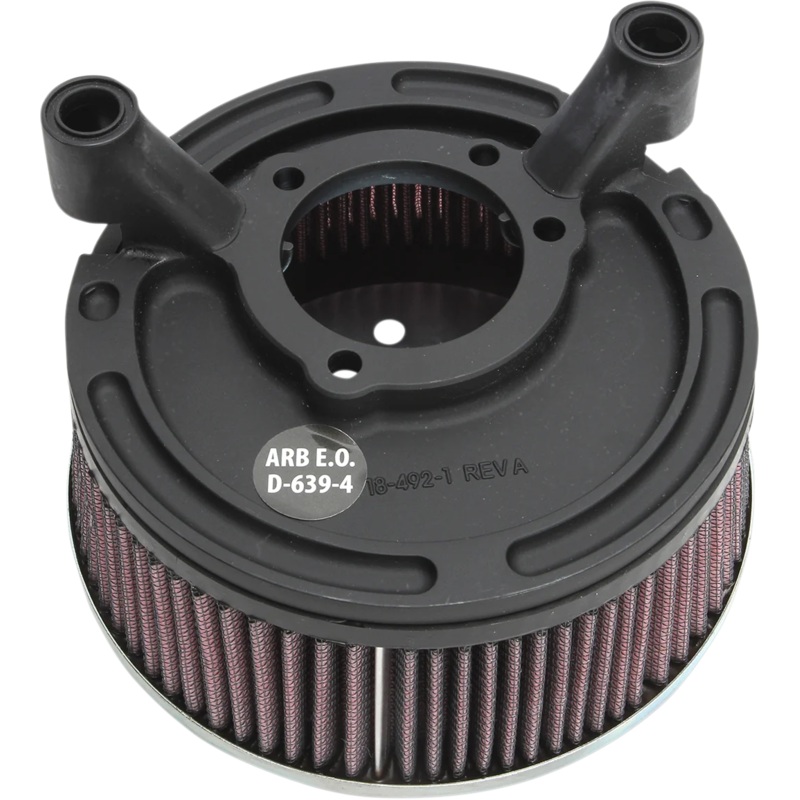 Arlen Ness Big Sucker Air Cleaner Kit – Black – Stage I 18-447