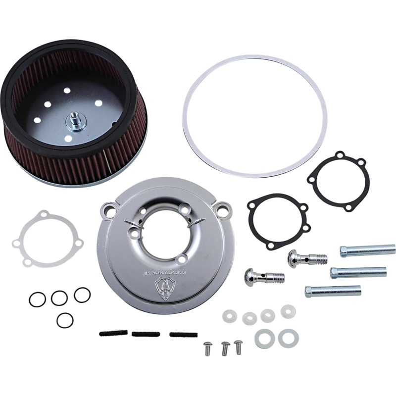 Arlen Ness Big Sucker Air Cleaner Kit – Chrome – Stage I 18-446