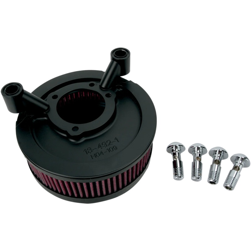 Arlen Ness Big Sucker Air Filter Kit – Black – Stage I 18-826